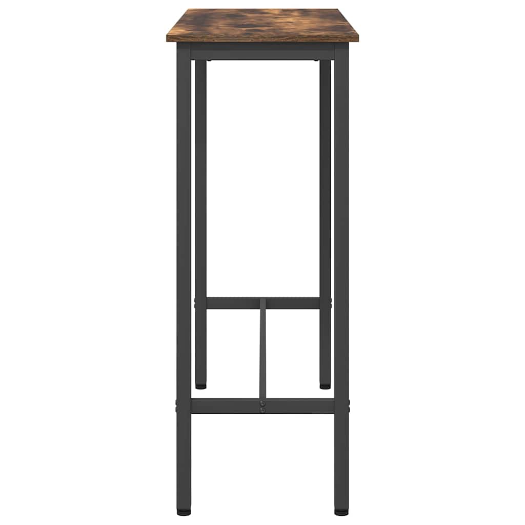 asztal Füstölt tölgy 100 x 40 x 100,5 cm Műszaki fa és acél