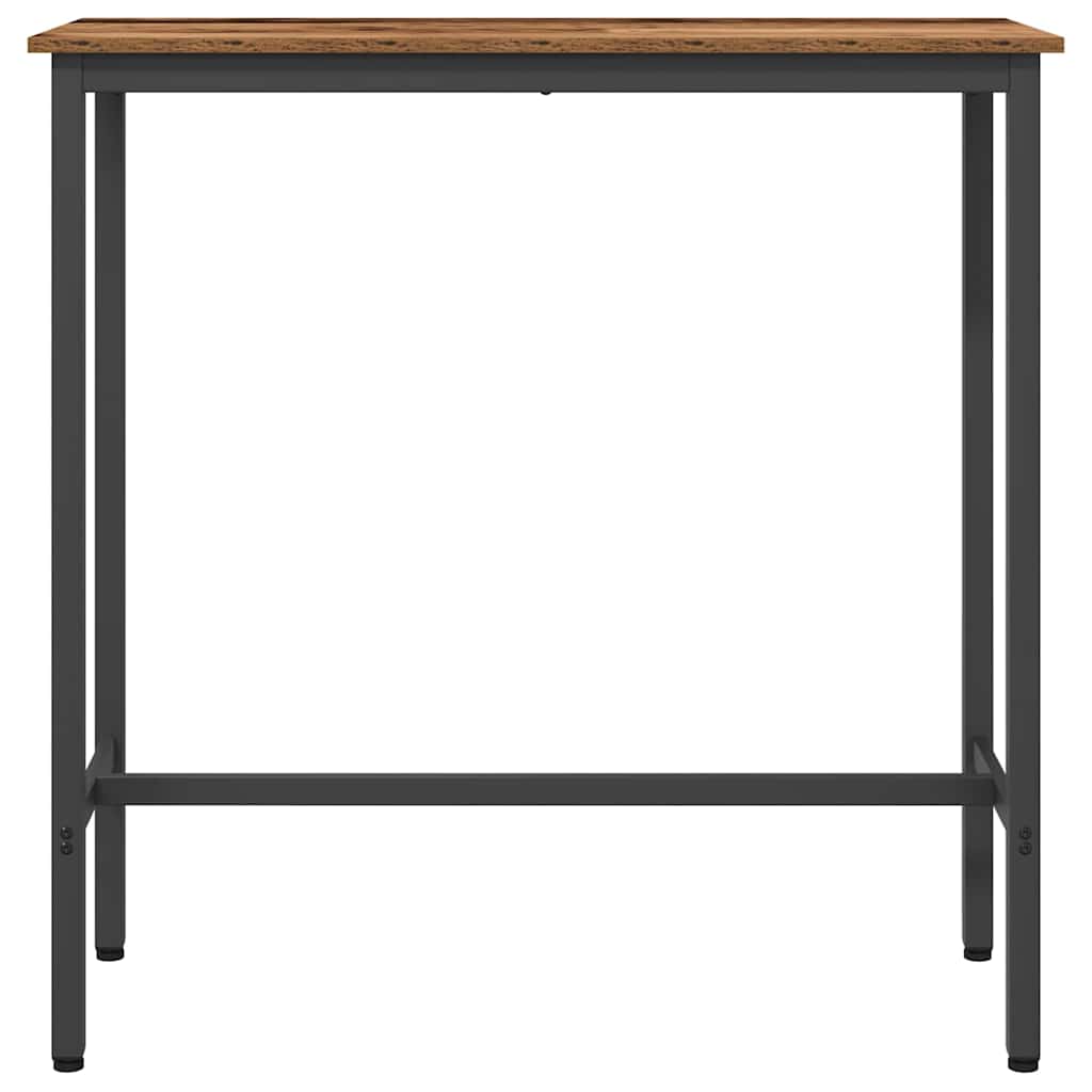 asztal Öreg fa 100 x 40 x 100,5 cm Műszaki fa és acél