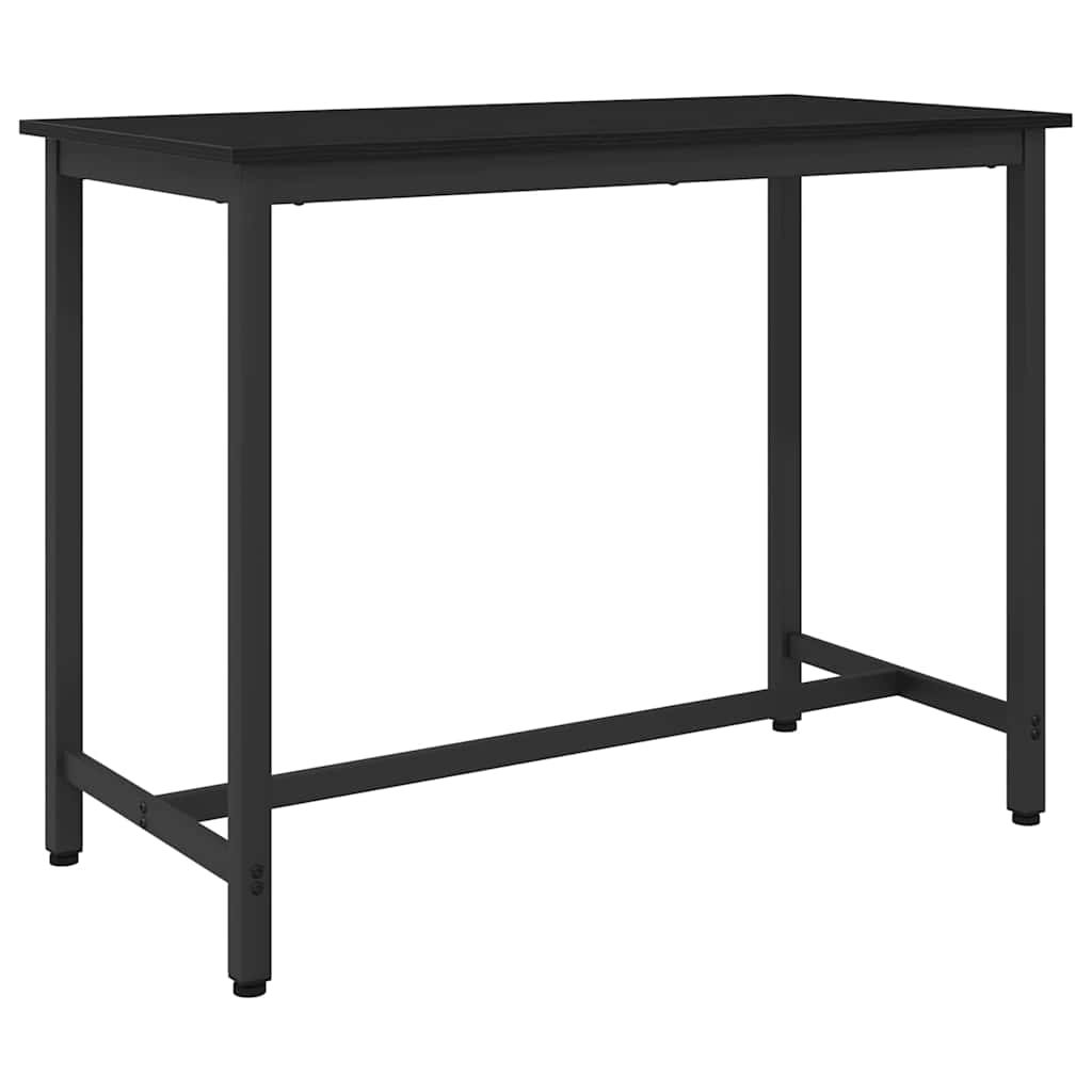 asztal Fekete tölgy 100 x 50 x 76,5 cm Műszaki fa és acél
