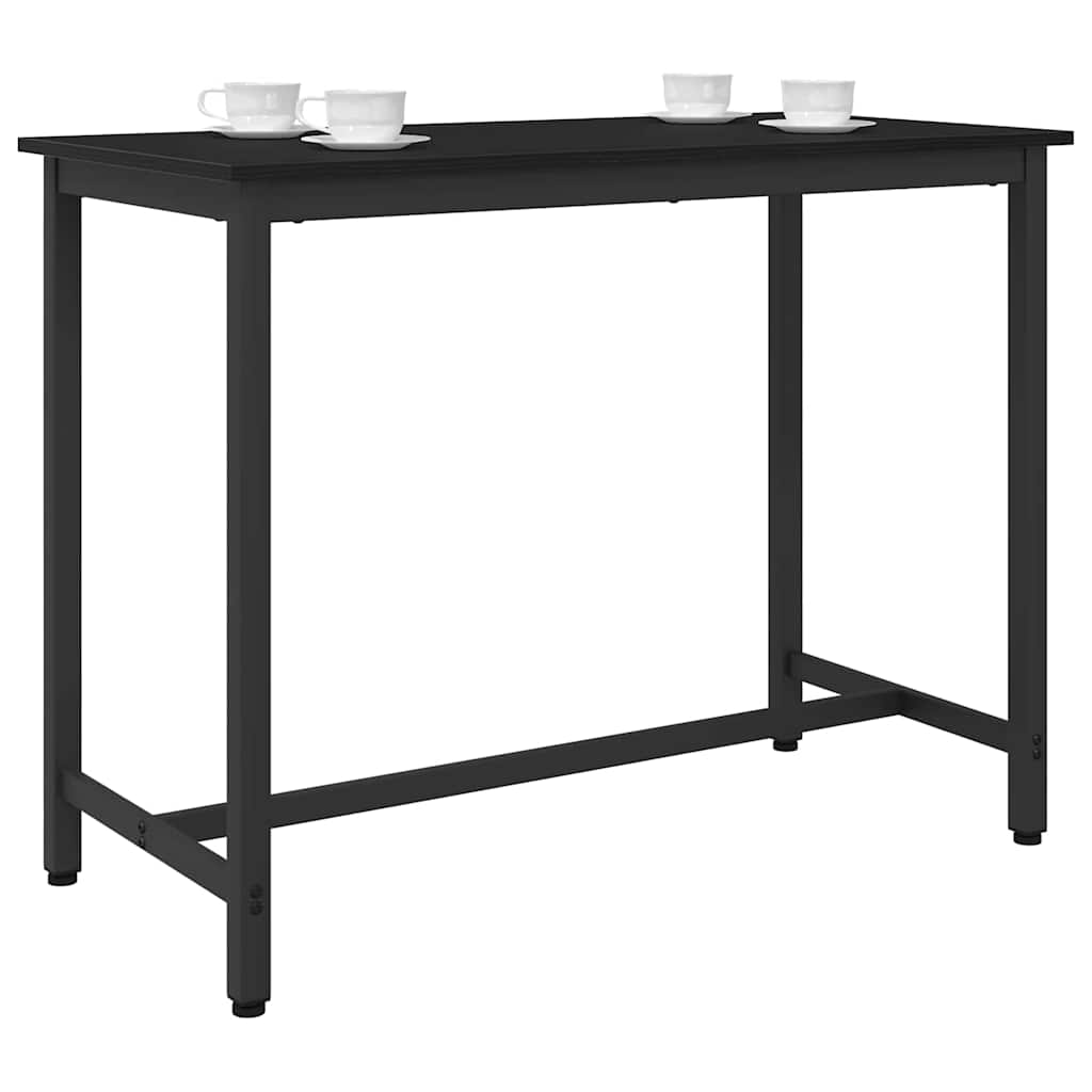 asztal Fekete tölgy 100 x 50 x 76,5 cm Műszaki fa és acél