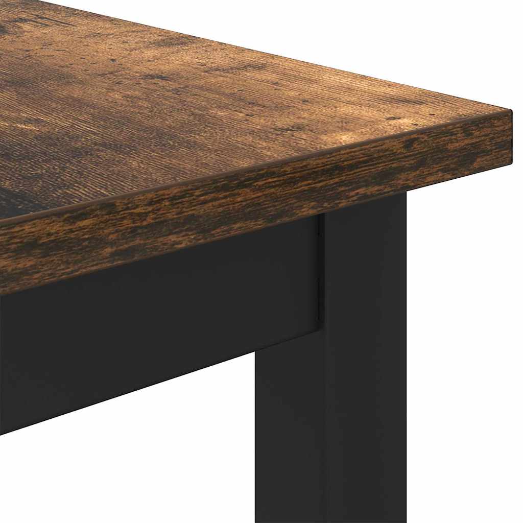 asztal Füstölt tölgy 100 x 50 x 76,5 cm Műszaki fa és acél