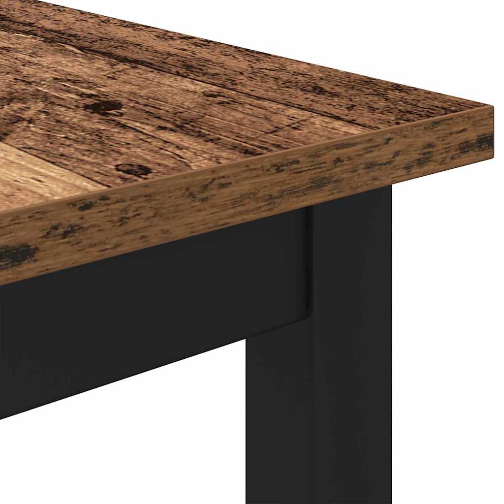 asztal Öreg fa 100 x 50 x 76,5 cm Műszaki fa és acél