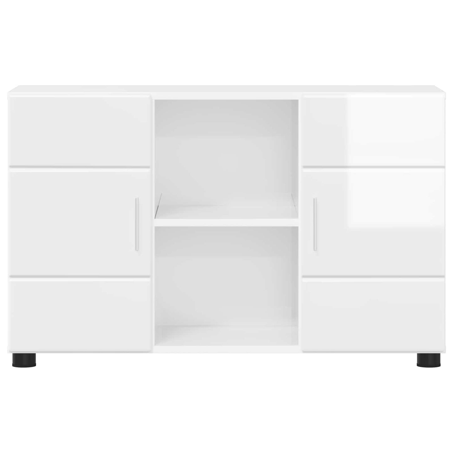 Széf FLORIN Magas Fényű Fehér 88,5 x 30,5 x 55,5 cm Faanyag