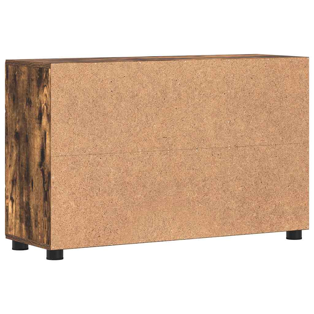 Széf FLORIN 88,5 x 30,5 x 55,5 cm Füstölt tölgy Szerelt Fa