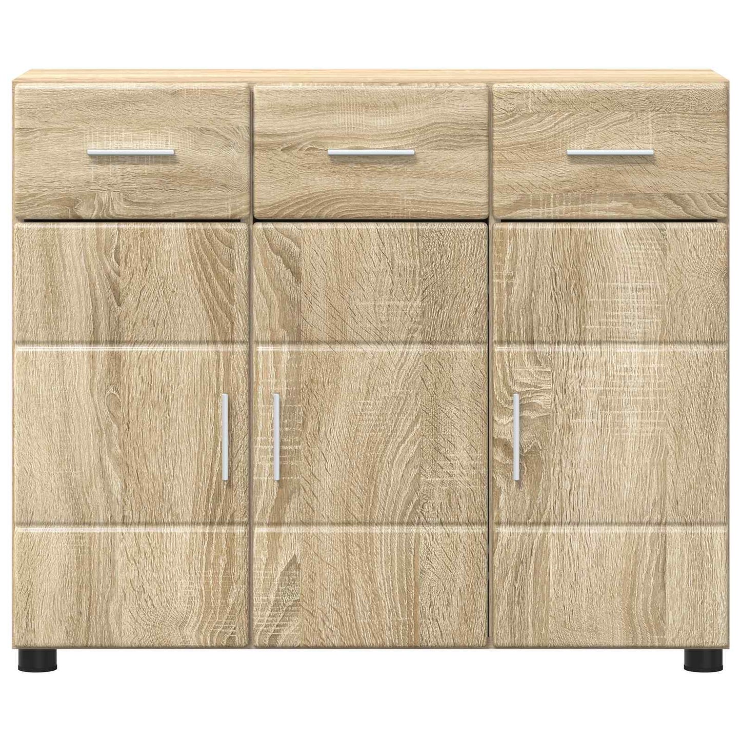 Széf FLORIN 88,5 x 30,5 x 73 cm Sonoma tölgy Szerelt Fa