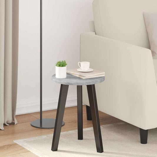 Asztallap Beton szürke Ø 30 x 1,5 cm Faanyag
