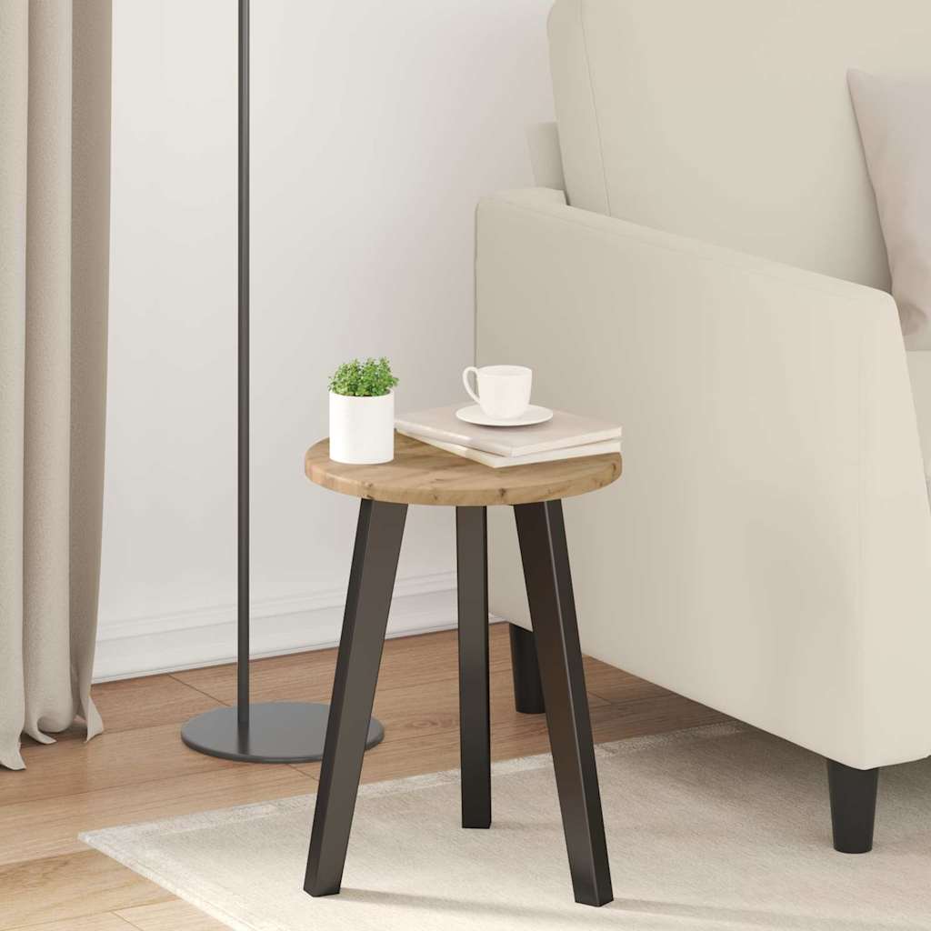 Asztallap kézműves tölgy Ø 30 x 1,5 cm Faanyag
