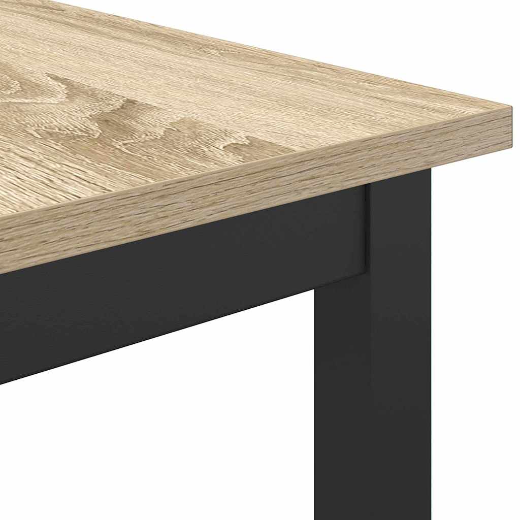 asztal Sonoma tölgy 100 x 50 x 90,5 cm Műszaki fa és acél