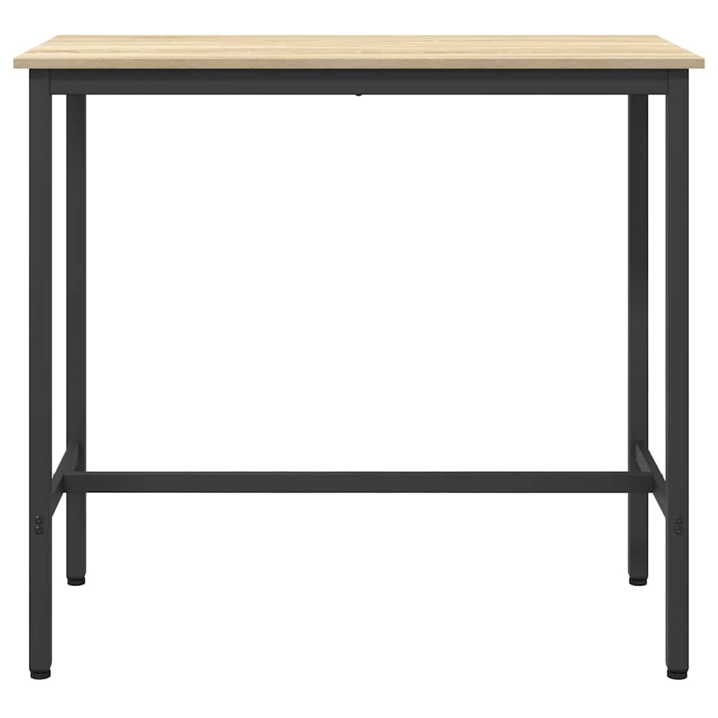 asztal Sonoma tölgy 100 x 50 x 90,5 cm Műszaki fa és acél