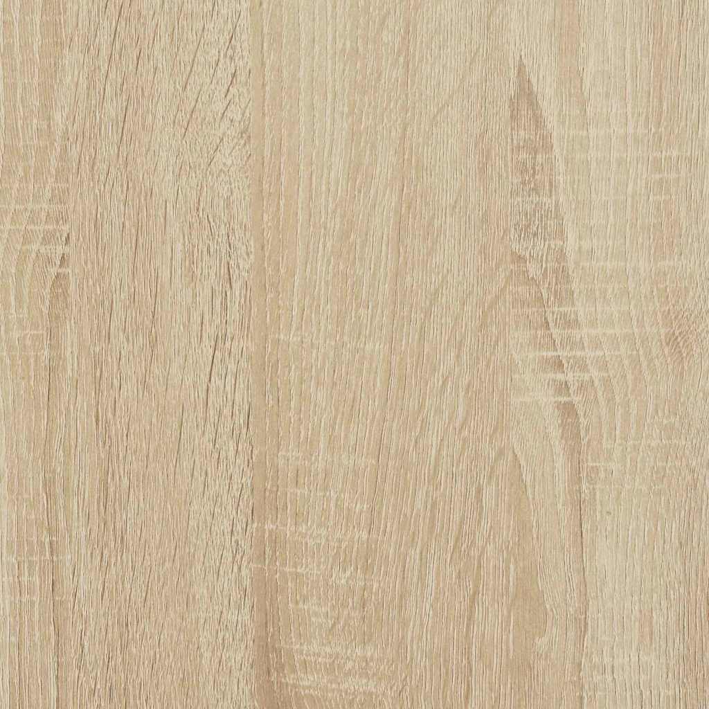 asztal Sonoma tölgy 80 x 50 x 76,5 cm Műszaki fa és acél