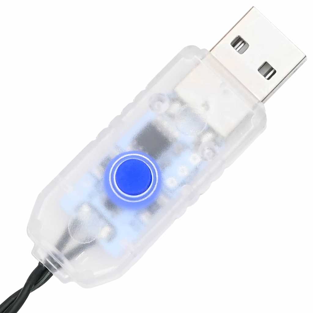 Mű karácsonyfa 100 LED-del állvánnyal Zöld 155 cm PVC