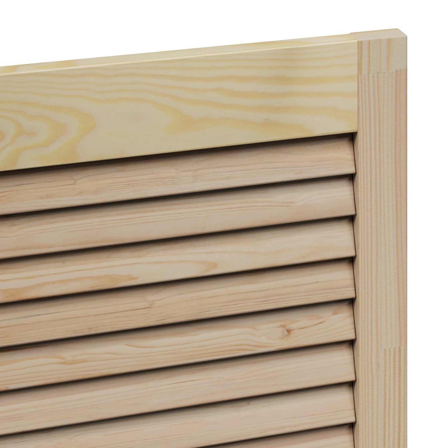Széfajtó 4 pcs Természetes 49,5 x 2,1 x 110 cm Tömör fenyőfa