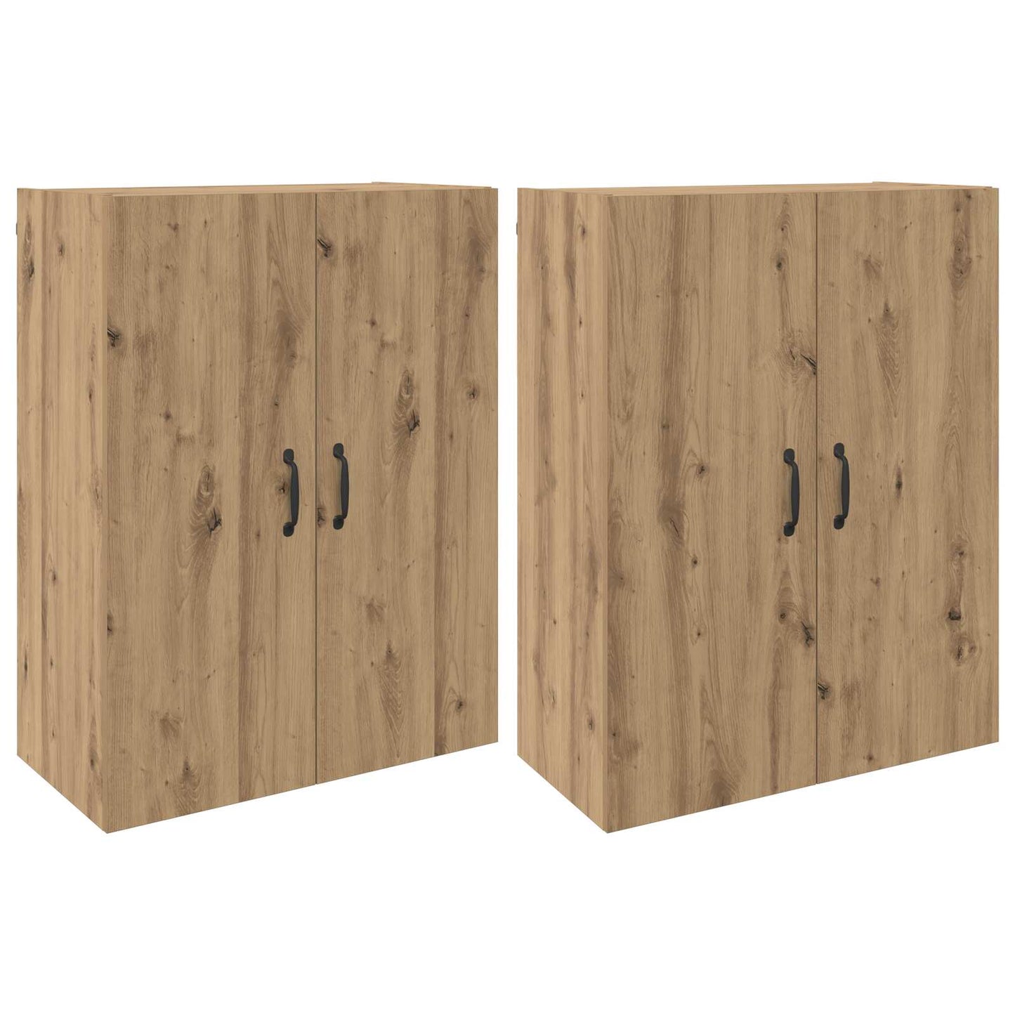 Fali szekrény 2 db Artisan tölgy 69,5 x 34 x 90 cm Szerelt Fa