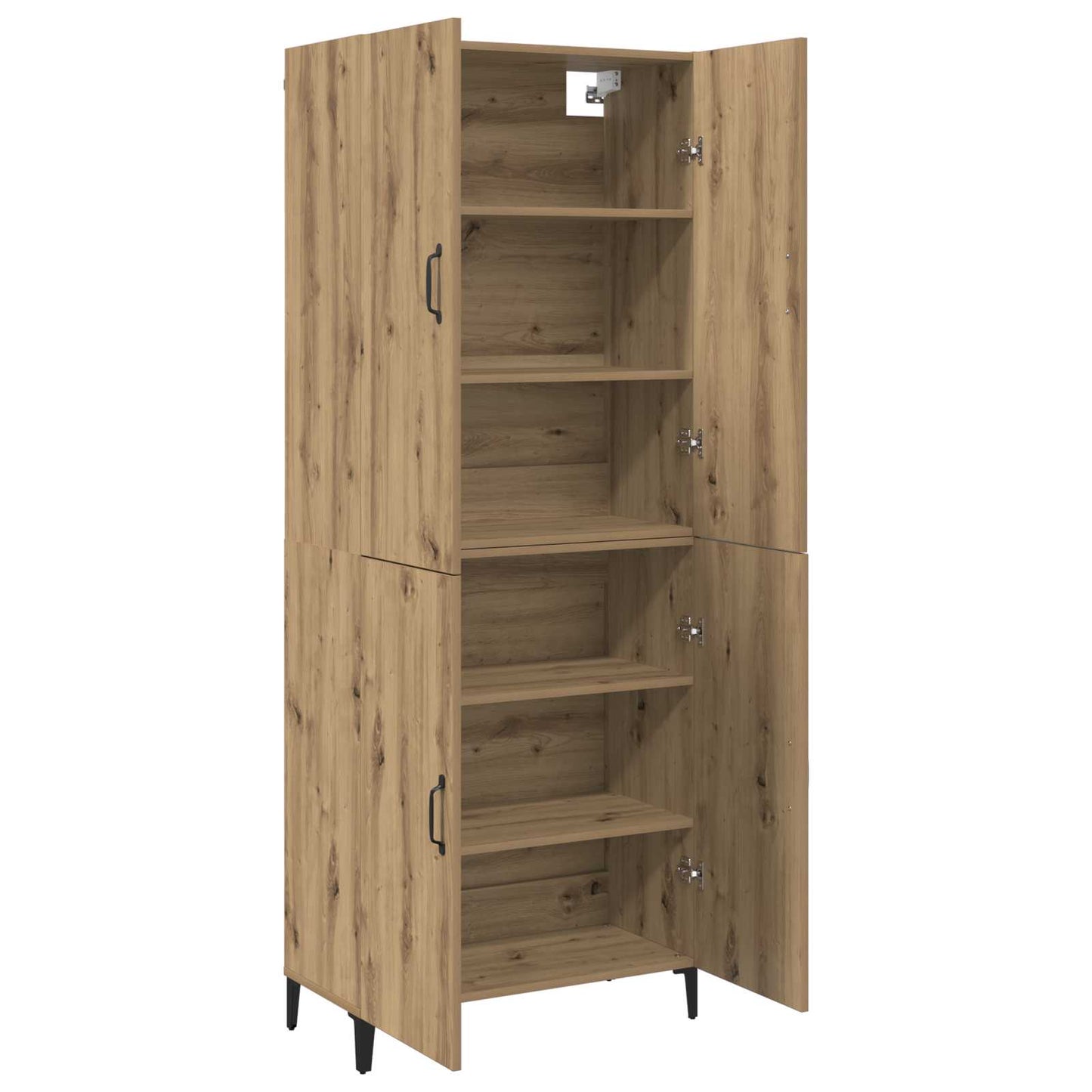 Magasfiú 2 db Artisan tölgy 69,5 x 34 x 180 cm Szerelt Fa