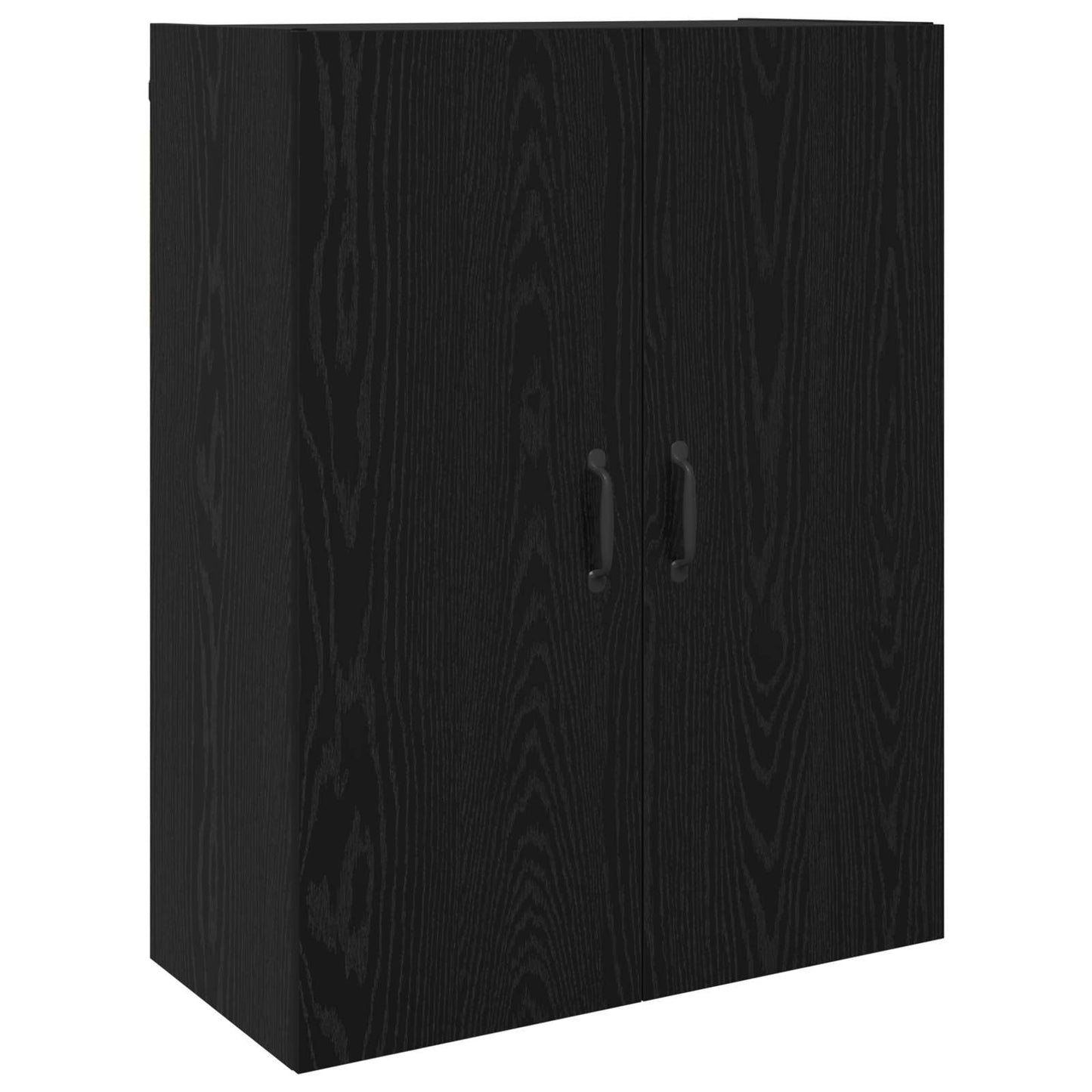 Magasfiú 2 db Fekete tölgy 69,5 x 34 x 180 cm Szerelt Fa
