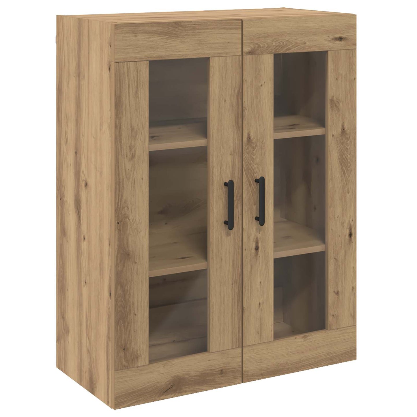 Fali Szekrények 2 db kézműves tölgy 69,5 x 34 x 90 cm