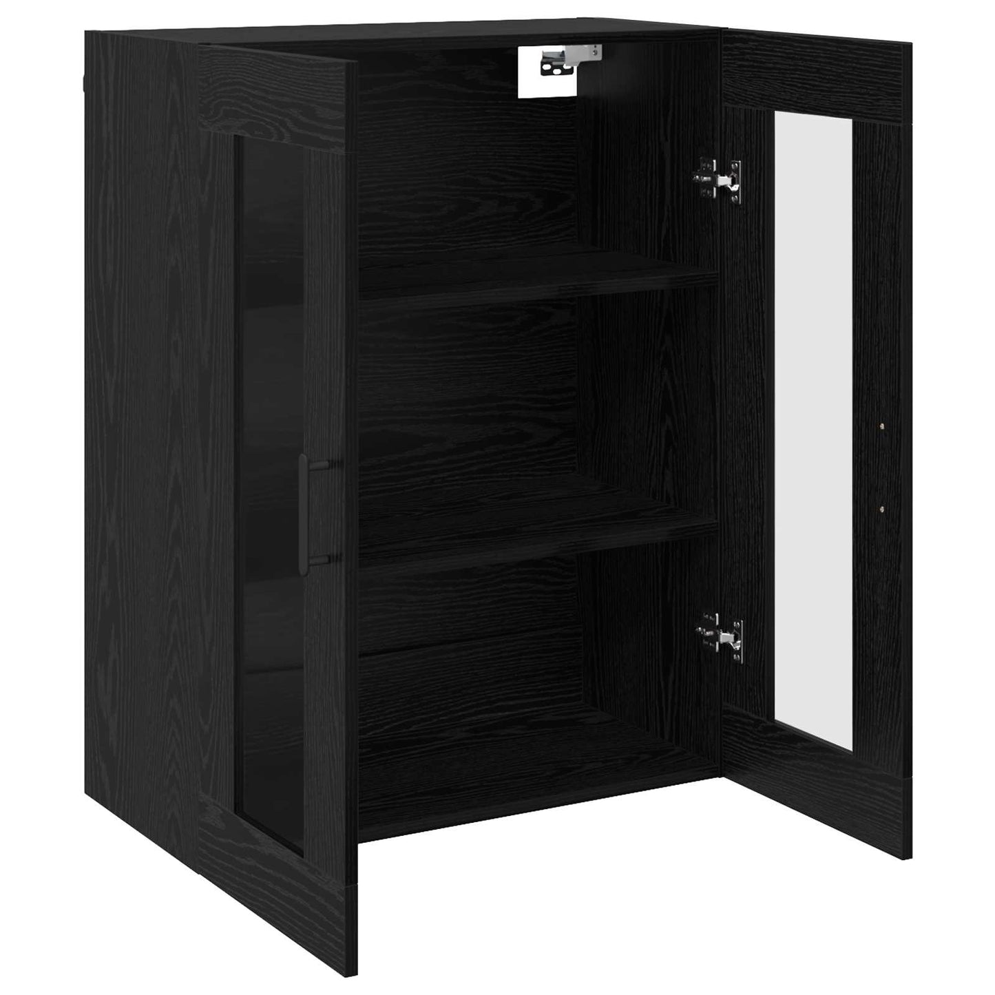 Fali Szekrények 2 db Musta tammi 69,5 x 34 x 90 cm Szerelt Fa
