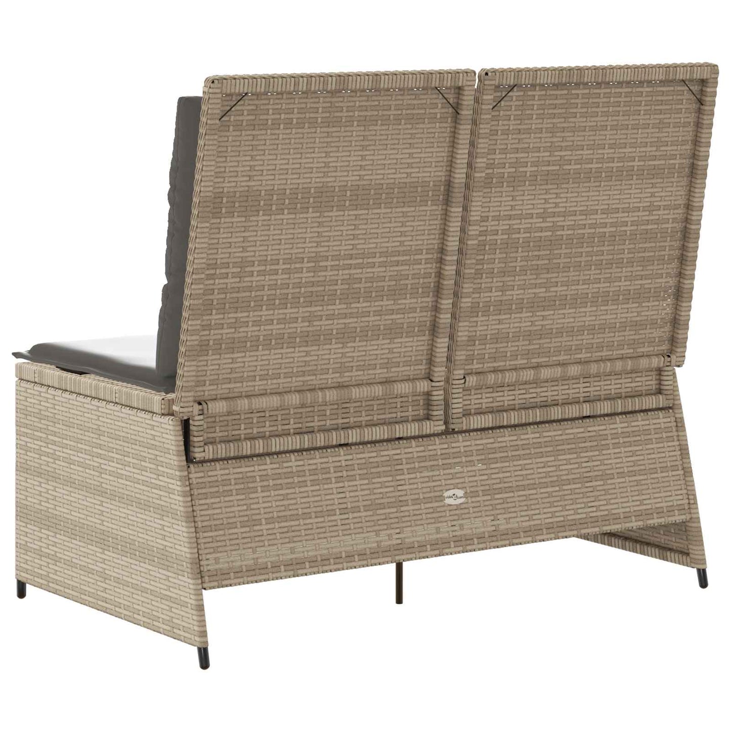Kerti pad Bézs polirattan