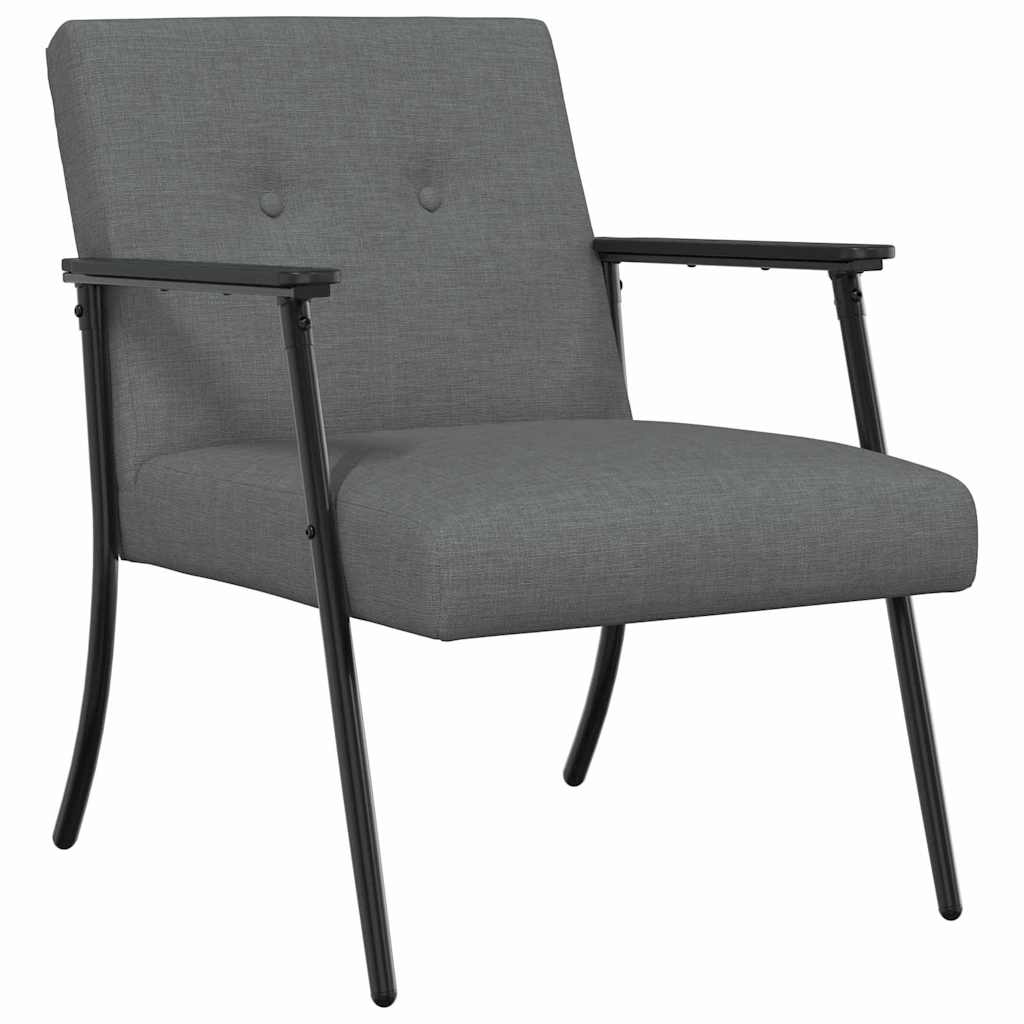 karosszék Sötétszürke szövet