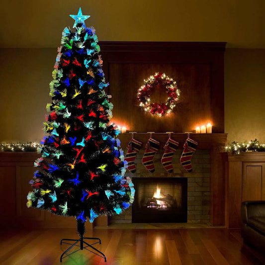 Mű karácsonyfa 300 LED-del állvánnyal Zöld 240 cm PVC