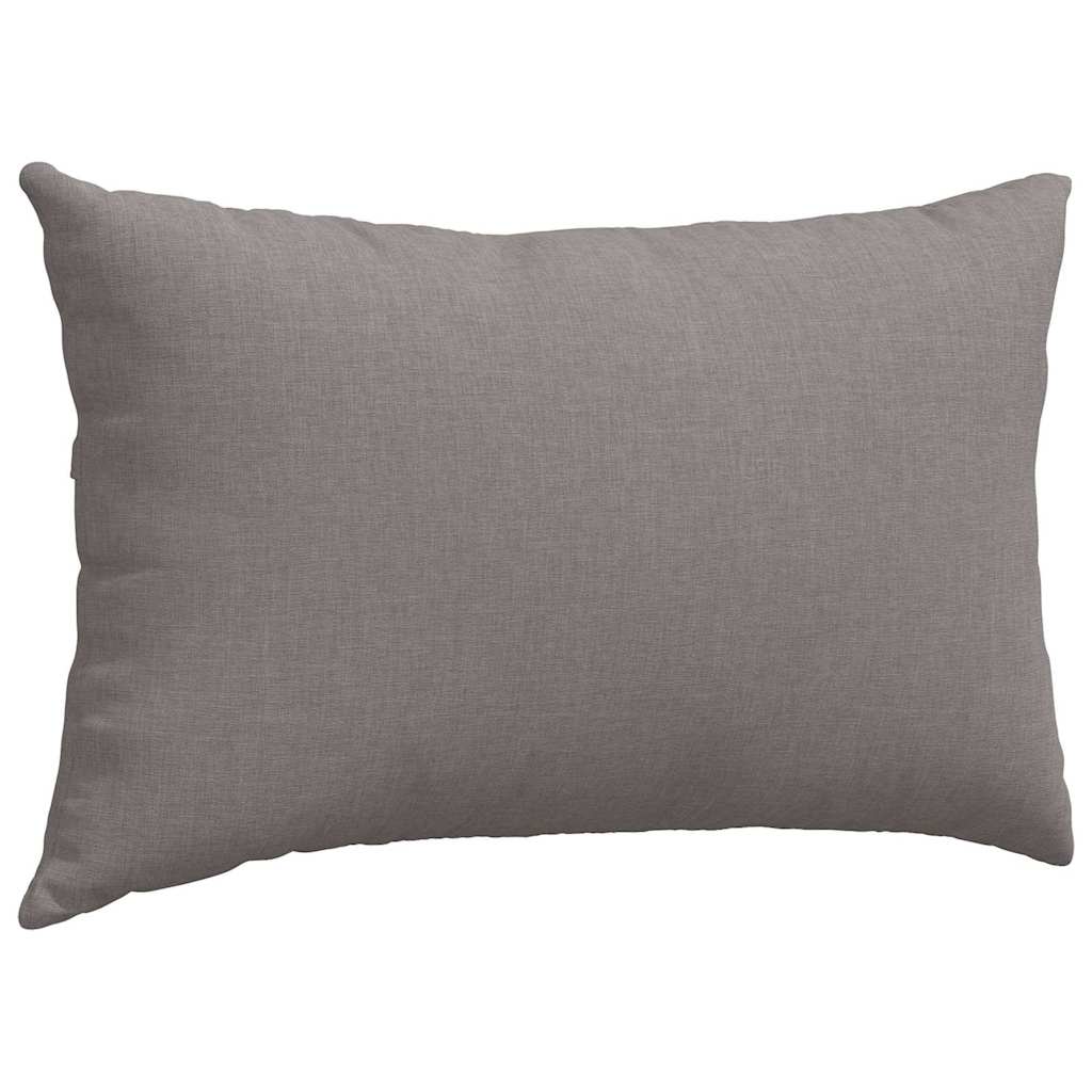 Kanapé párnák 2 pcs Tópszínű 50 x 30 cm szövet