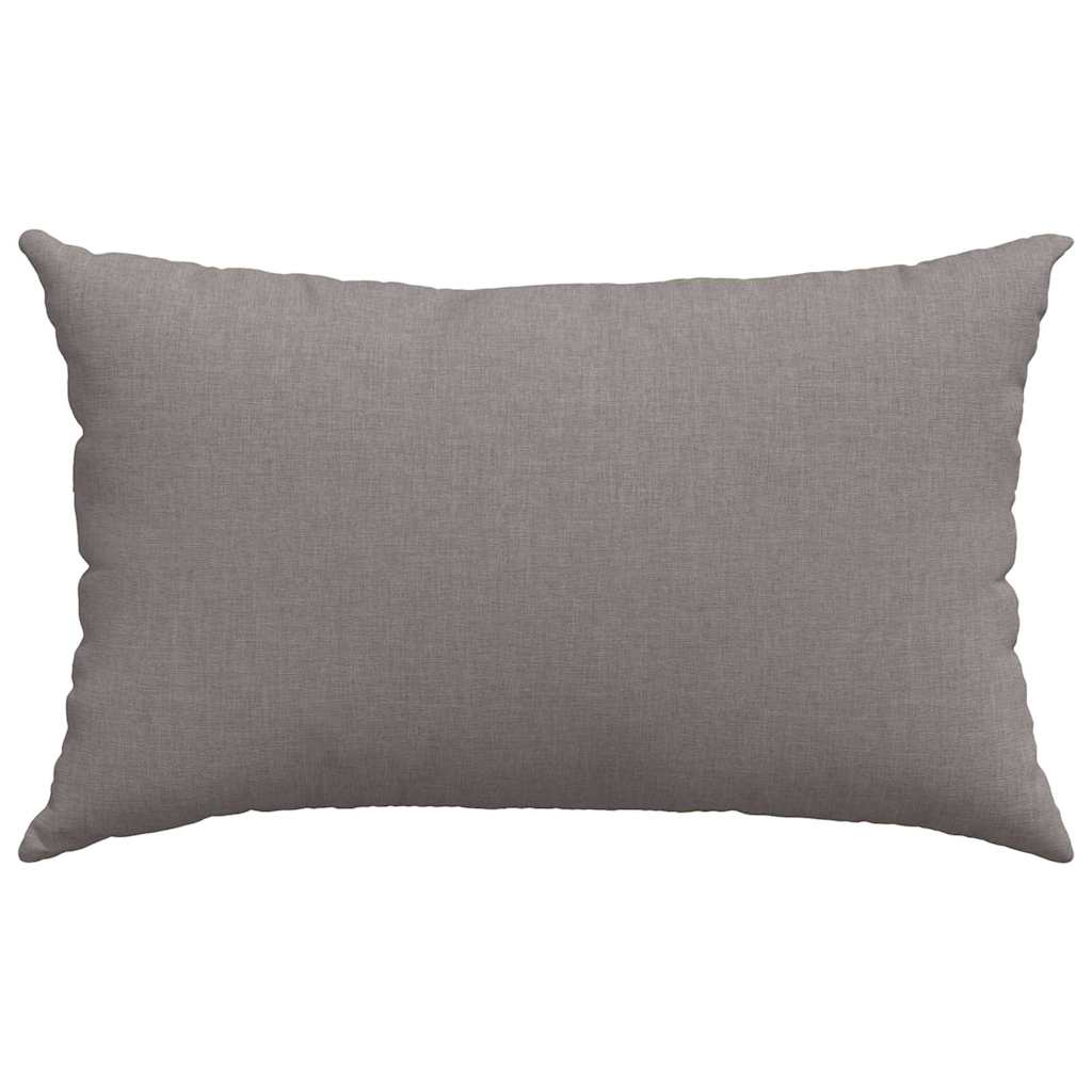 Kanapé párnák 2 pcs Tópszínű 50 x 30 cm szövet
