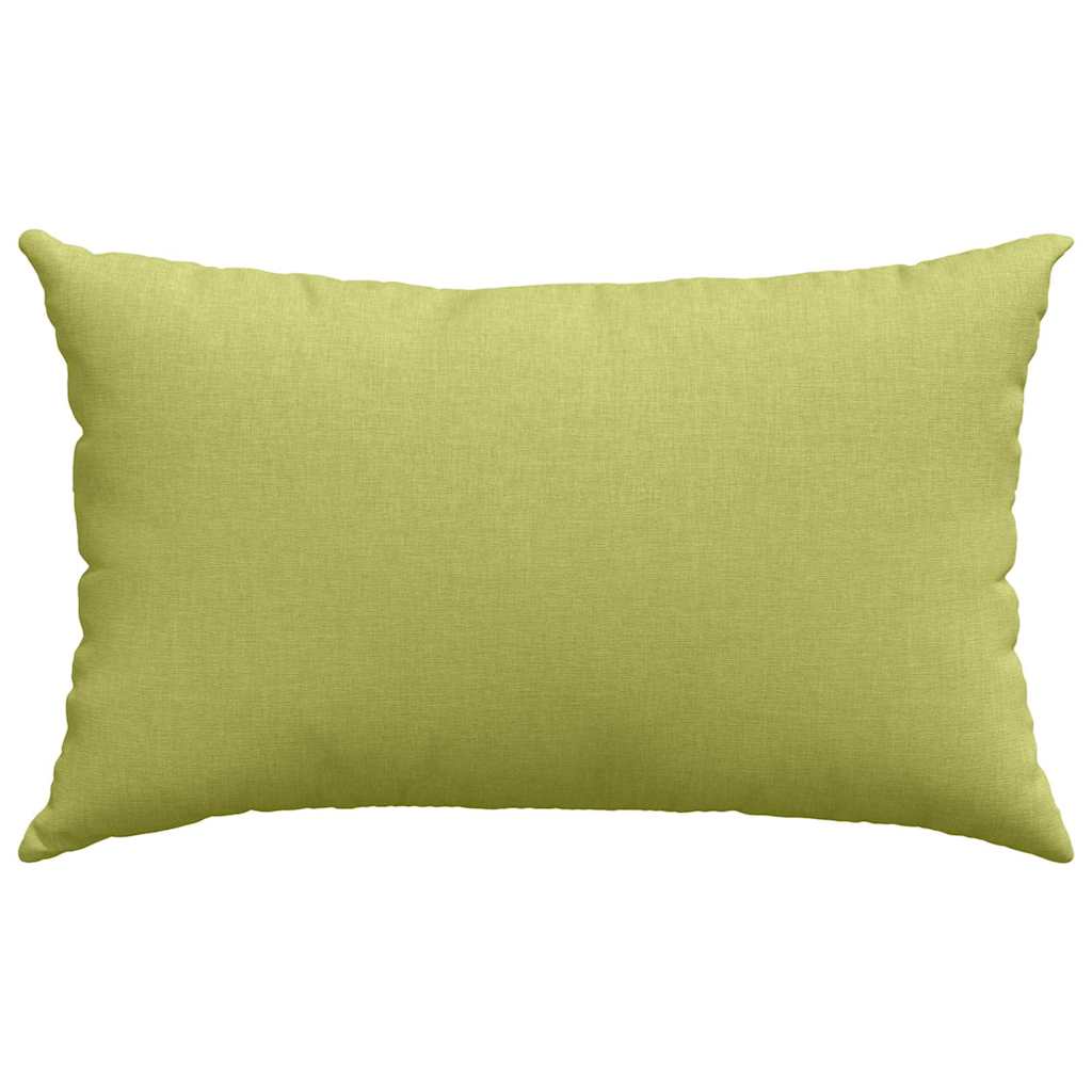 Kanapé párnák 2 pcs Világos zöld 50 x 30 cm szövet