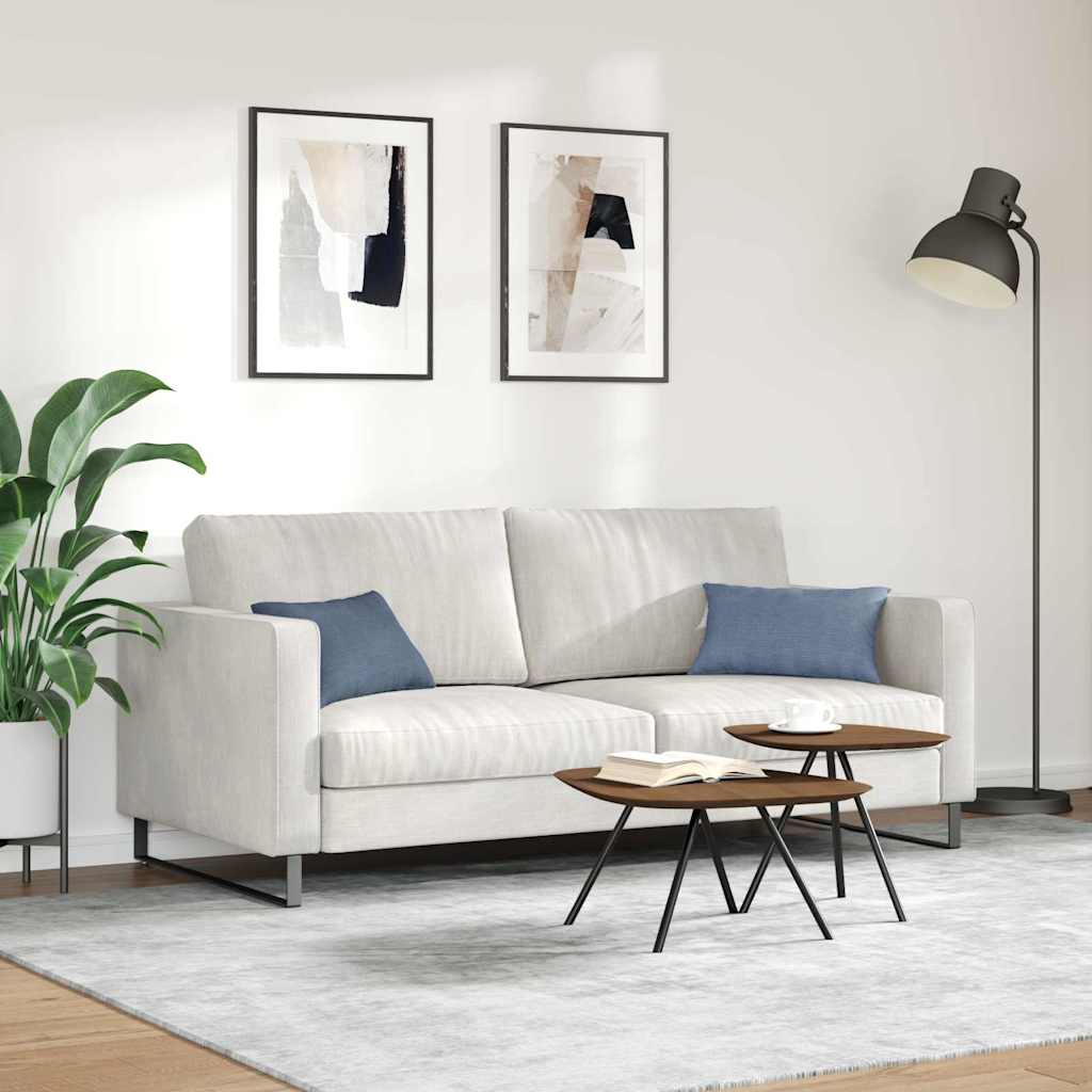 Kanapé párnák 2 pcs Kék 50 x 30 cm Bársonyos szövet