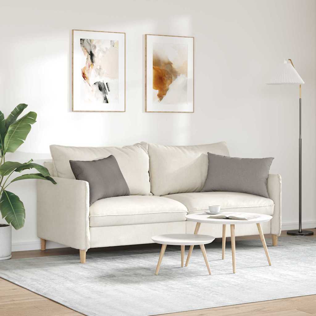 Kanapé párnák 2 pcs szövet Tópszínű 60 x 40 cm