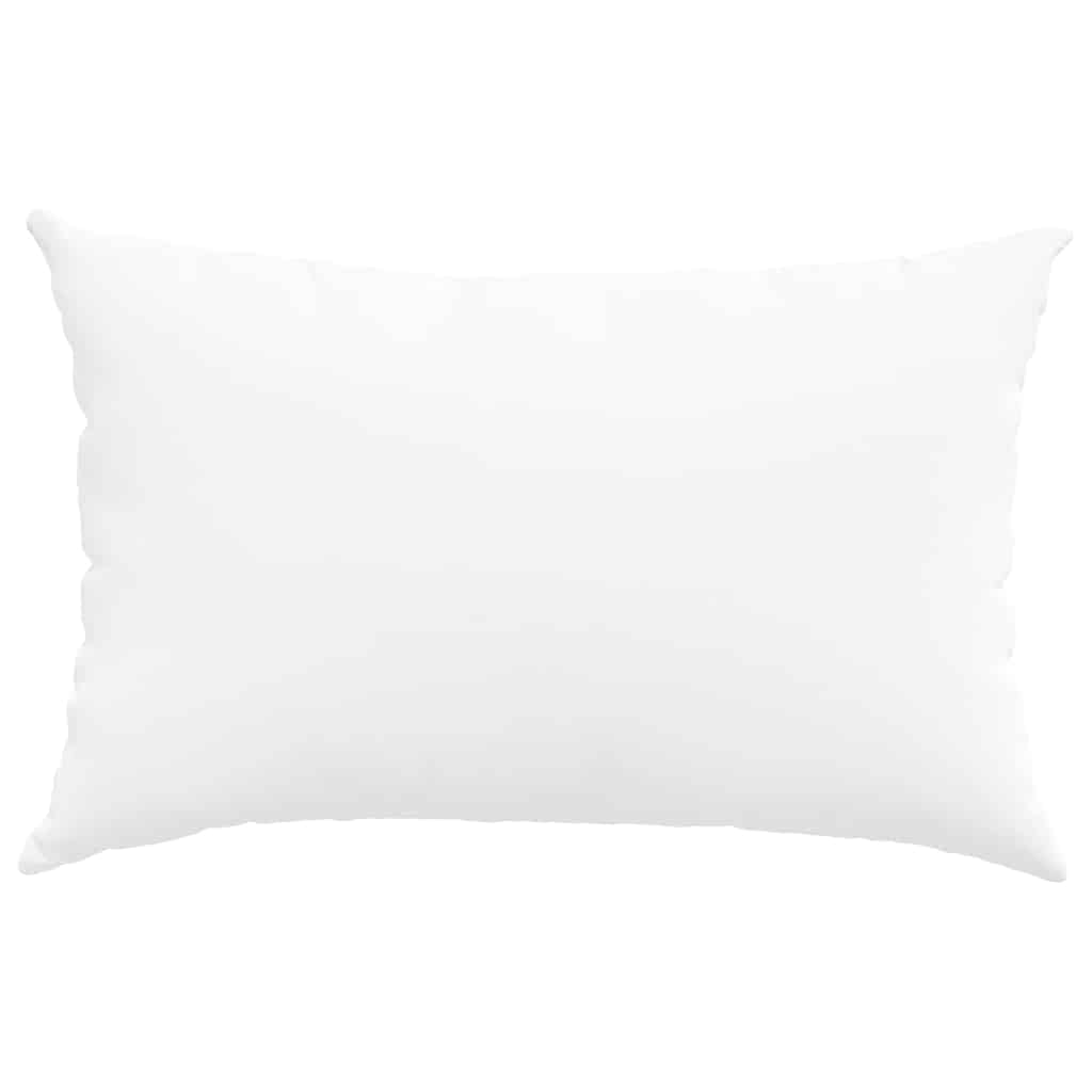 Kanapé párnák 2 pcs szövet Fehér 60 x 40 cm