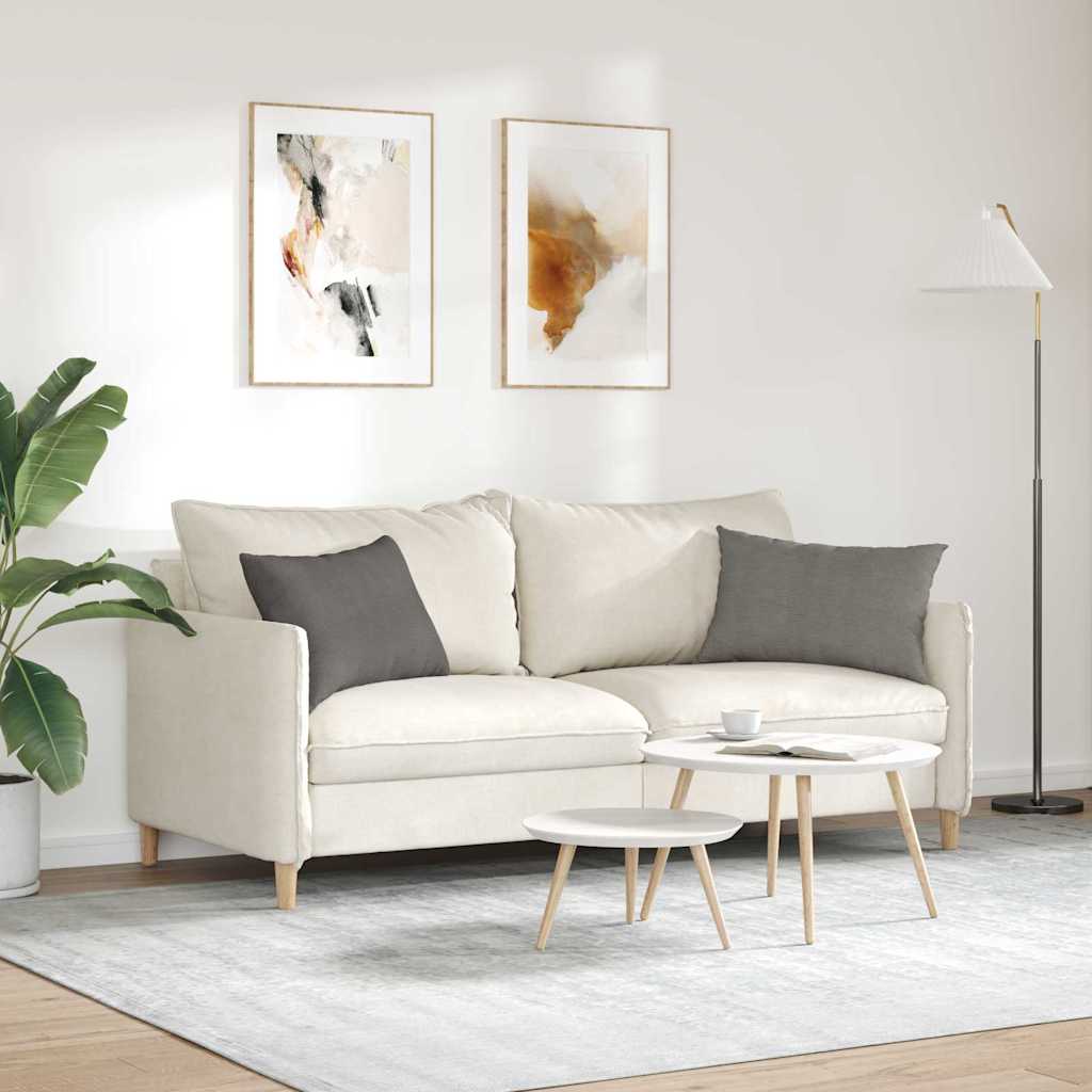 Kanapé párnák 2 pcs Világosszürke 60 x 40 cm Bársonyos szövet