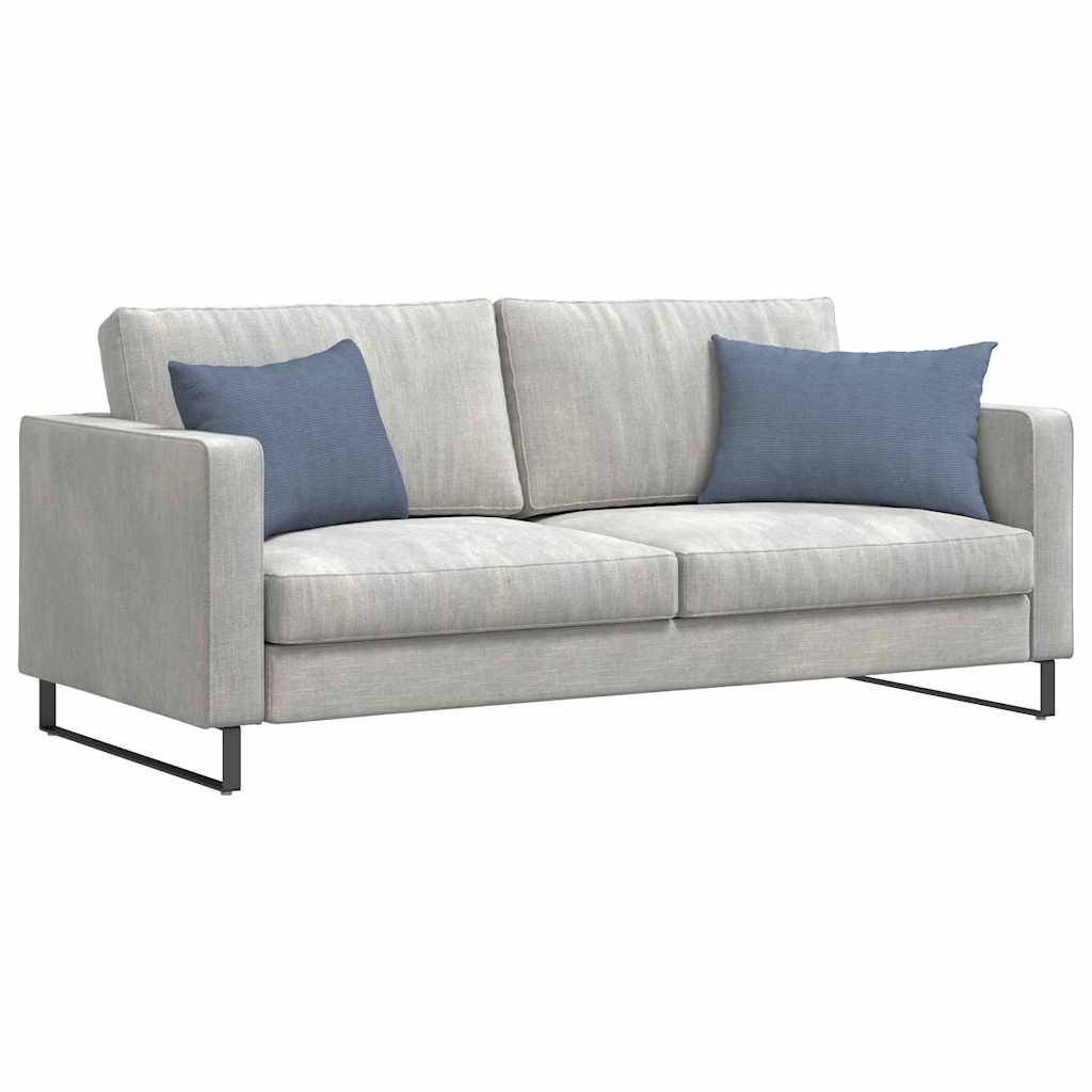 Kanapé párnák 2 pcs Kék 60 x 40 cm Bársonyos szövet