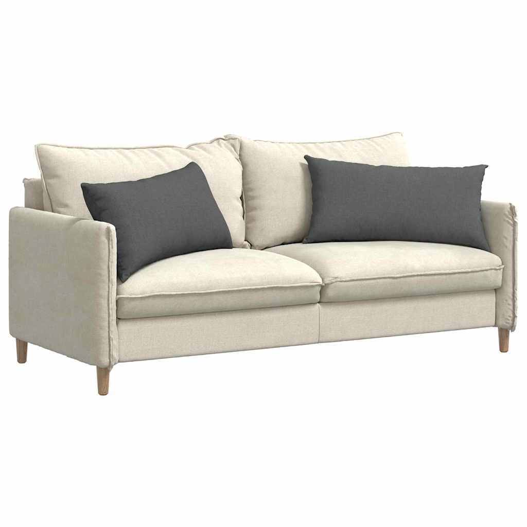Kanapé párnák 2 pcs Sötétszürke 80 x 40 cm szövet