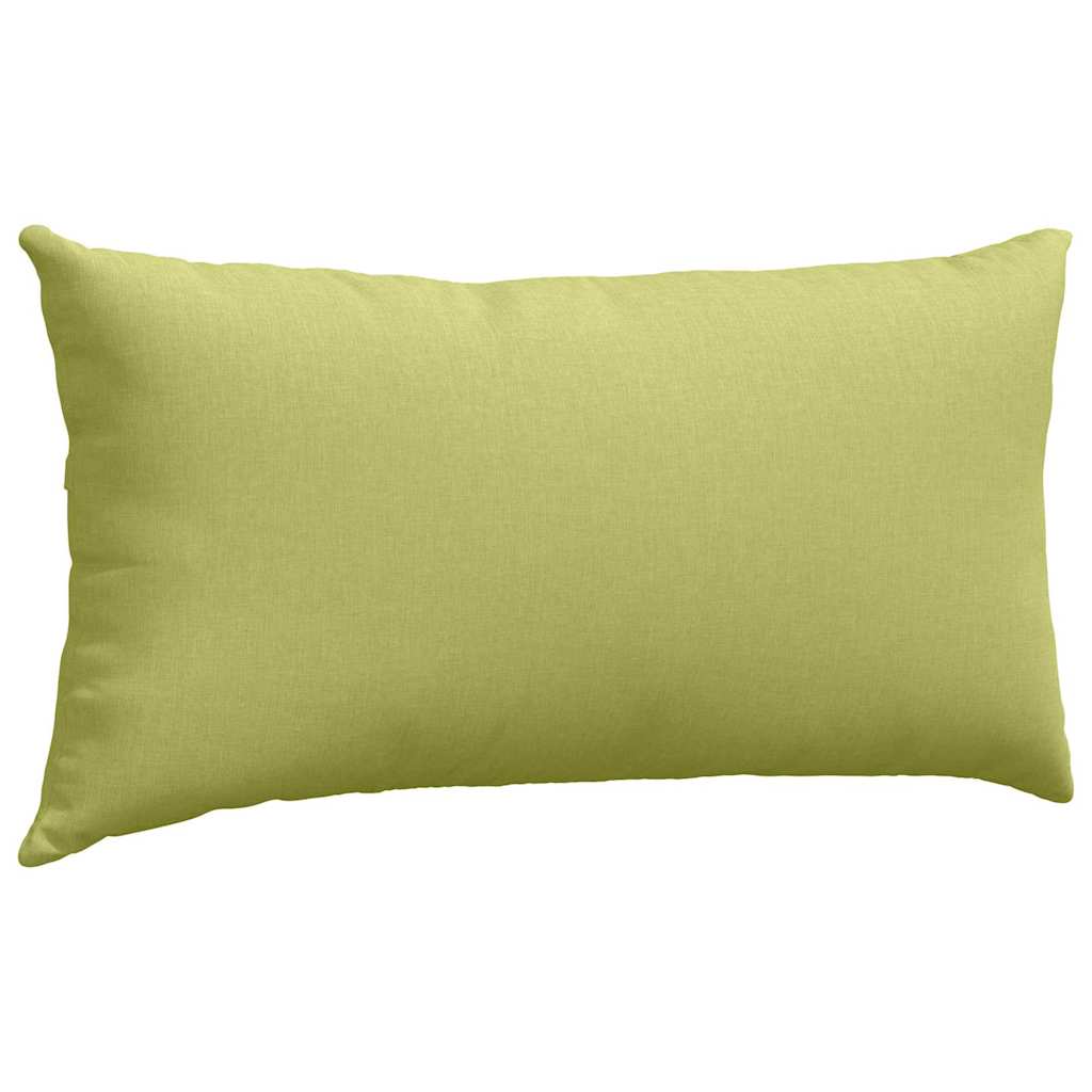 Kanapé párnák 2 pcs Világos zöld 80 x 40 cm szövet