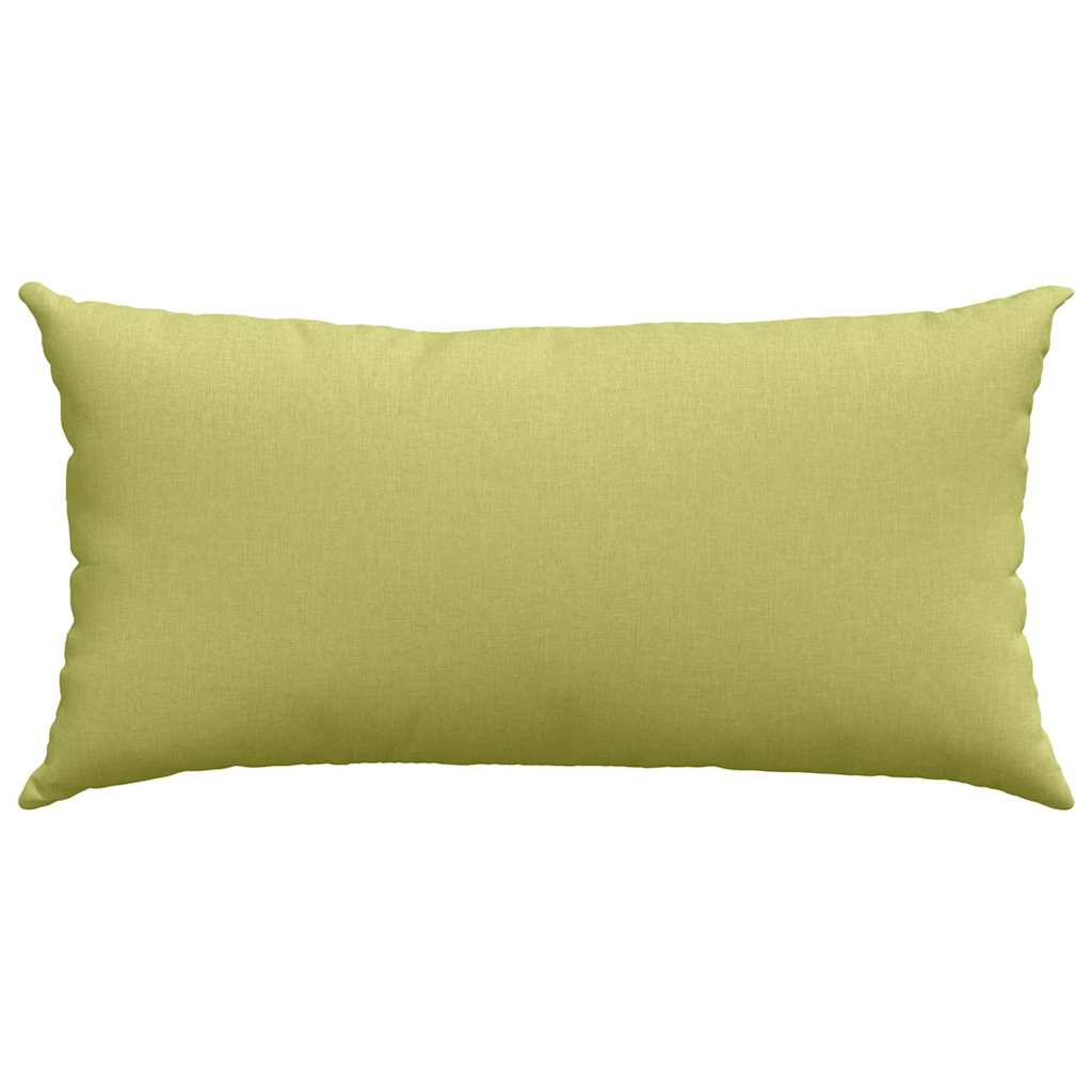 Kanapé párnák 2 pcs Világos zöld 80 x 40 cm szövet