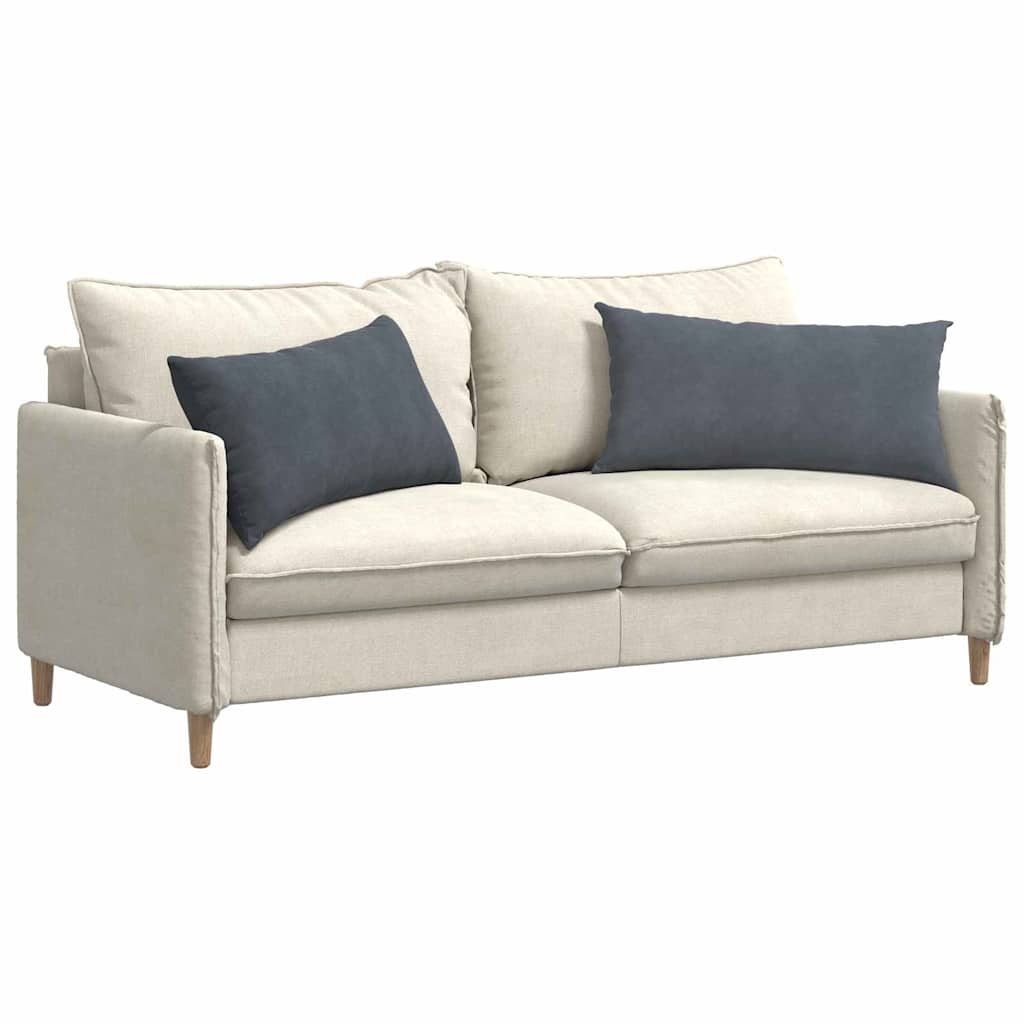 Kanapé párnák 2 pcs Sötétszürke 80 x 40 cm Bársonyos szövet