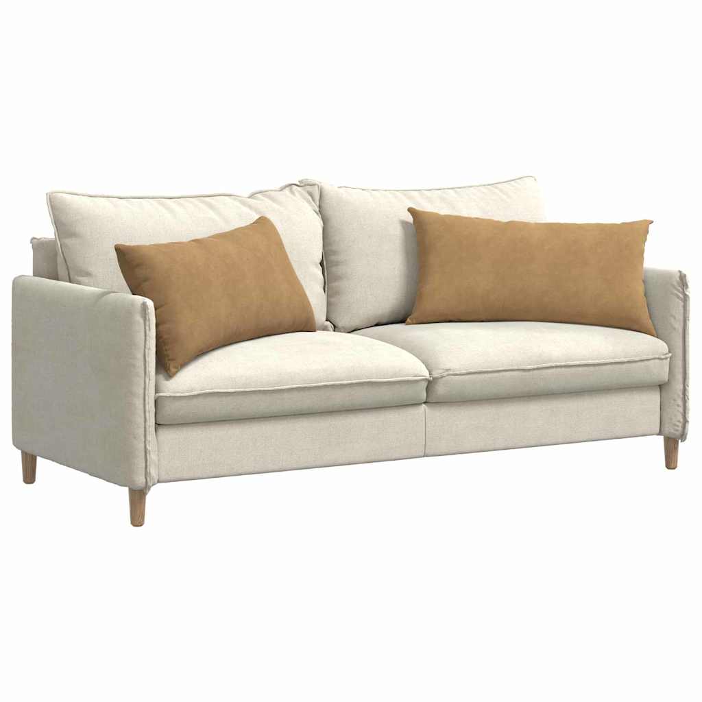 Kanapé párnák 2 pcs Barna 80 x 40 cm Bársonyos szövet