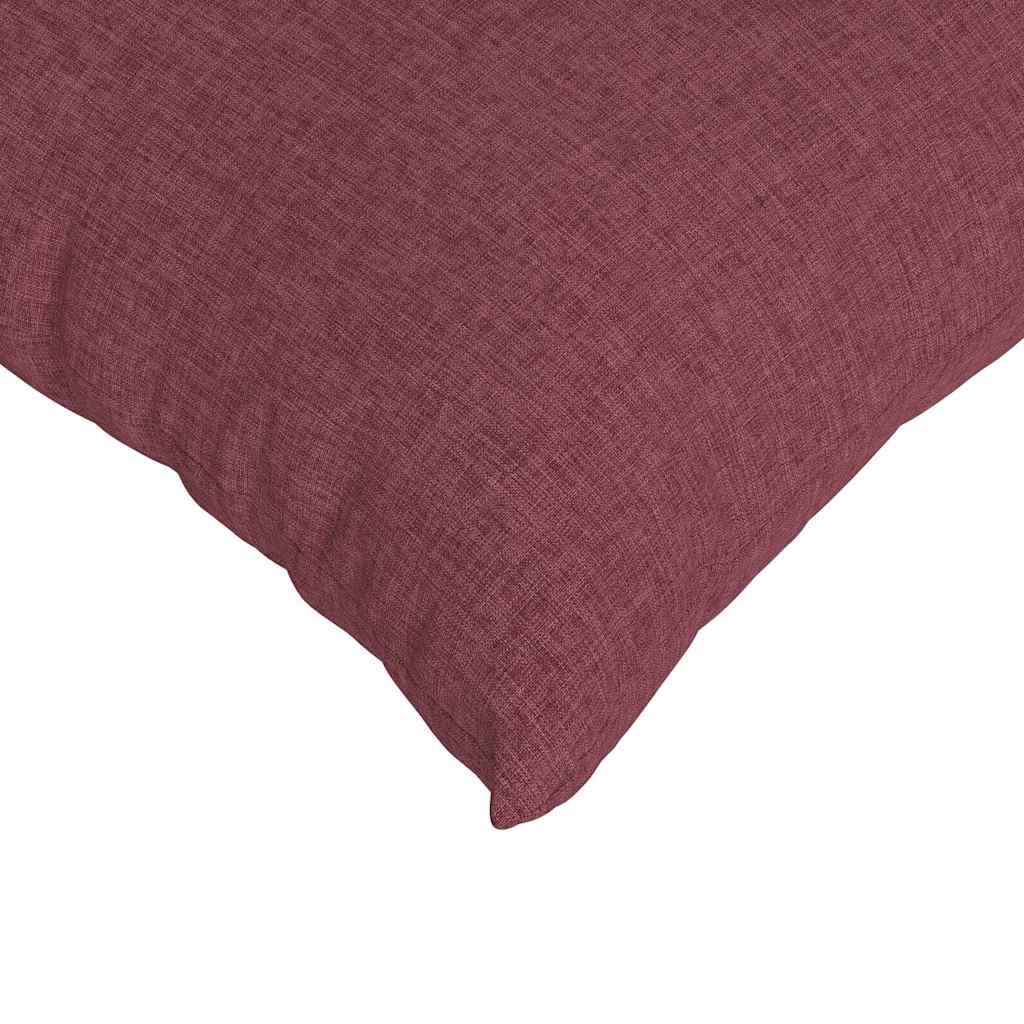 Kanapé párnák 2 pcs Bordó 70 x 50 cm szövet