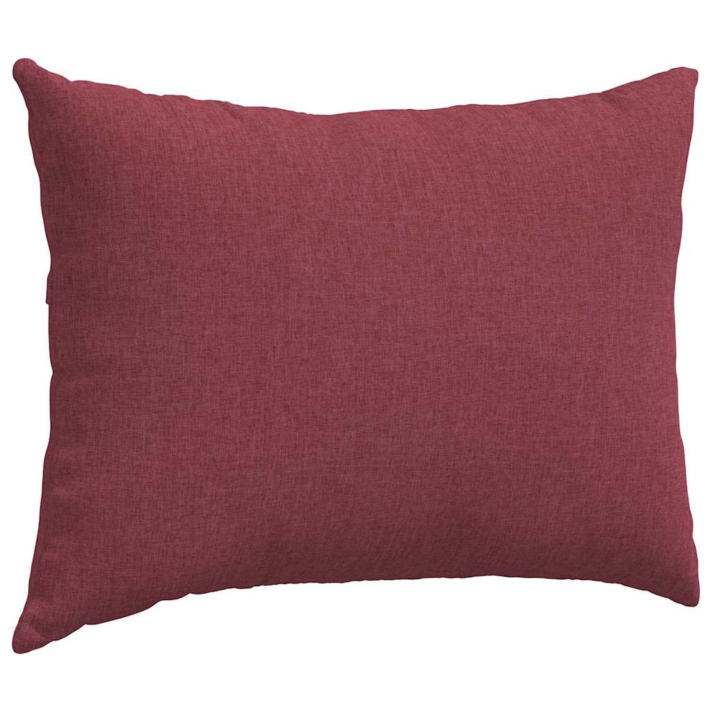 Kanapé párnák 2 pcs Bordó 70 x 50 cm szövet