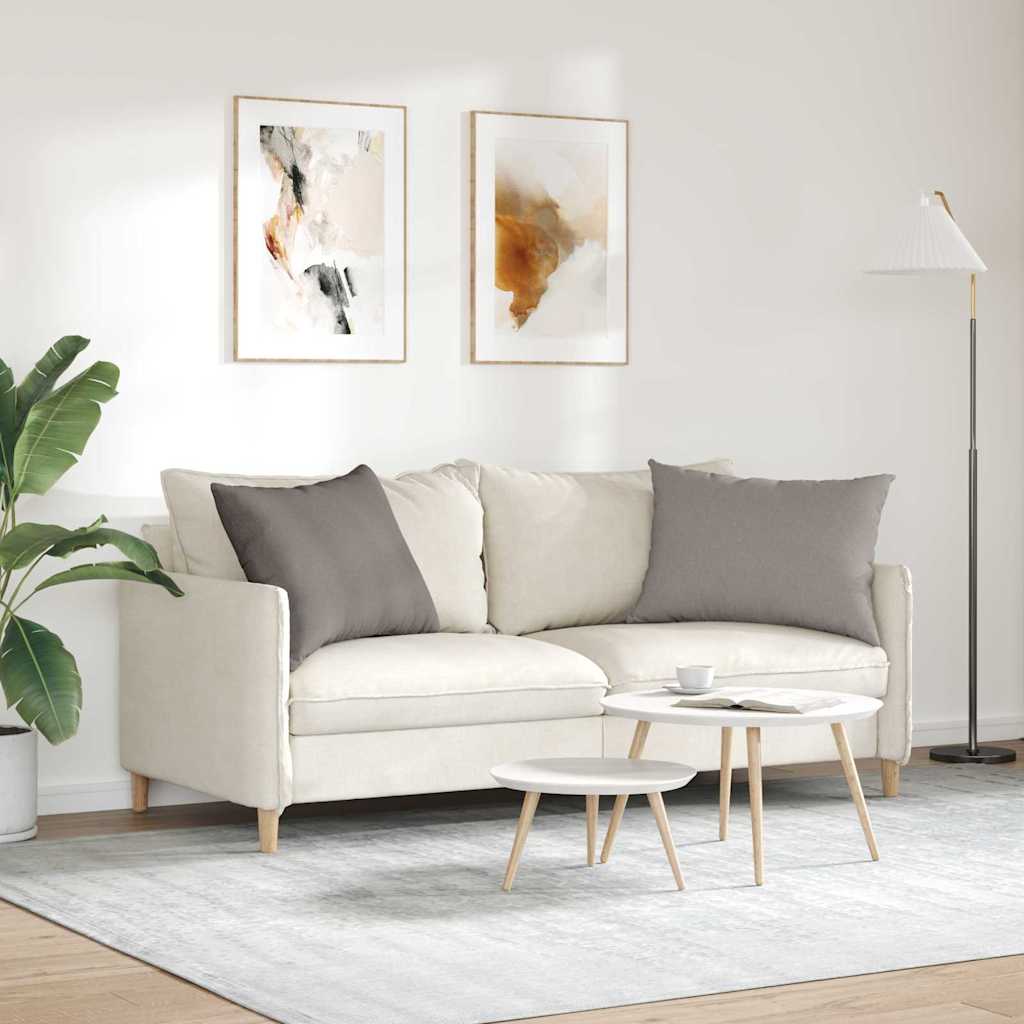 Kanapé párnák 2 pcs Tópszínű 70 x 50 cm szövet