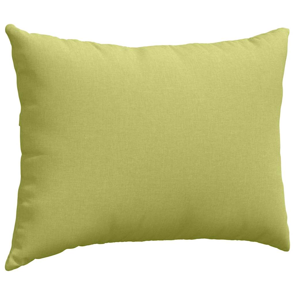 Kanapé párnák 2 pcs Világos zöld 70 x 50 cm szövet