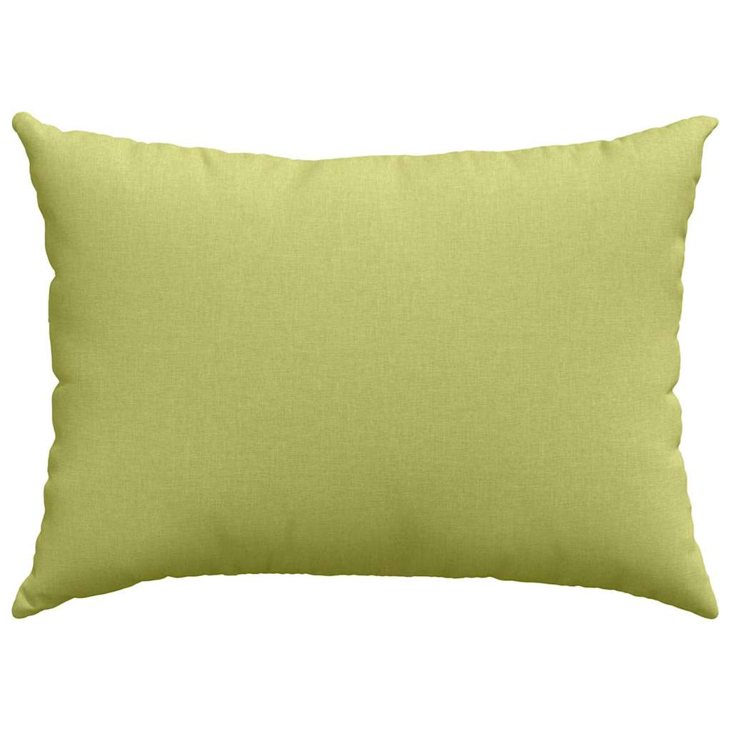 Kanapé párnák 2 pcs Világos zöld 70 x 50 cm szövet