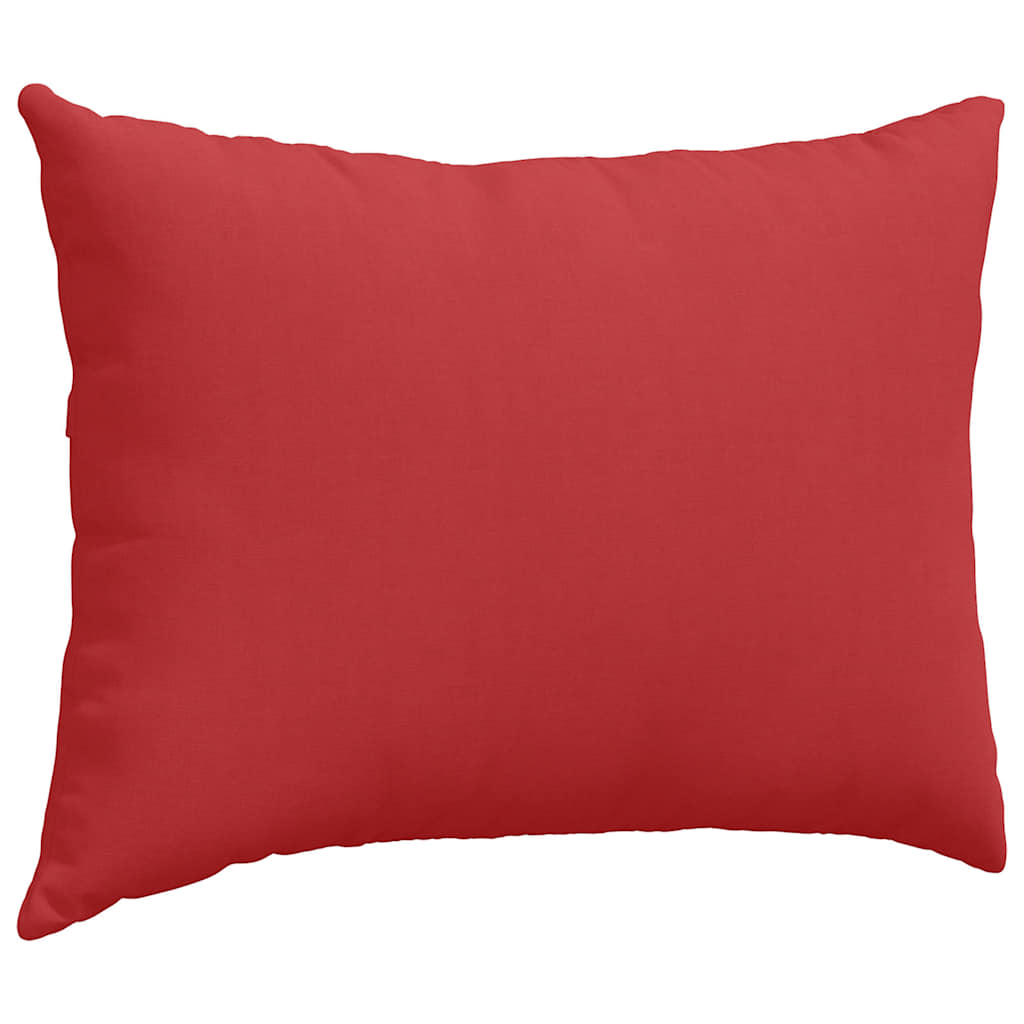 Kanapé párnák 2 pcs Piros 70 x 50 cm szövet