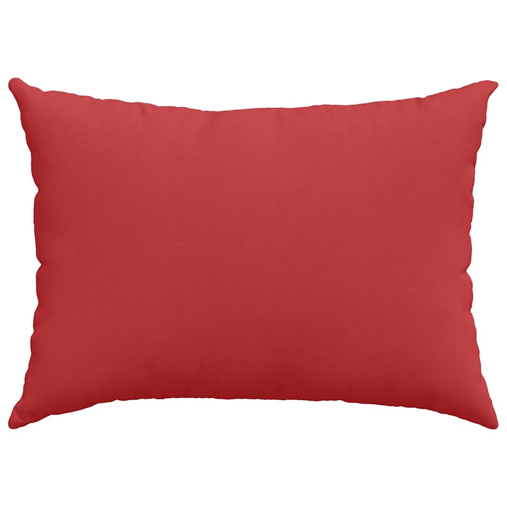 Kanapé párnák 2 pcs Piros 70 x 50 cm szövet