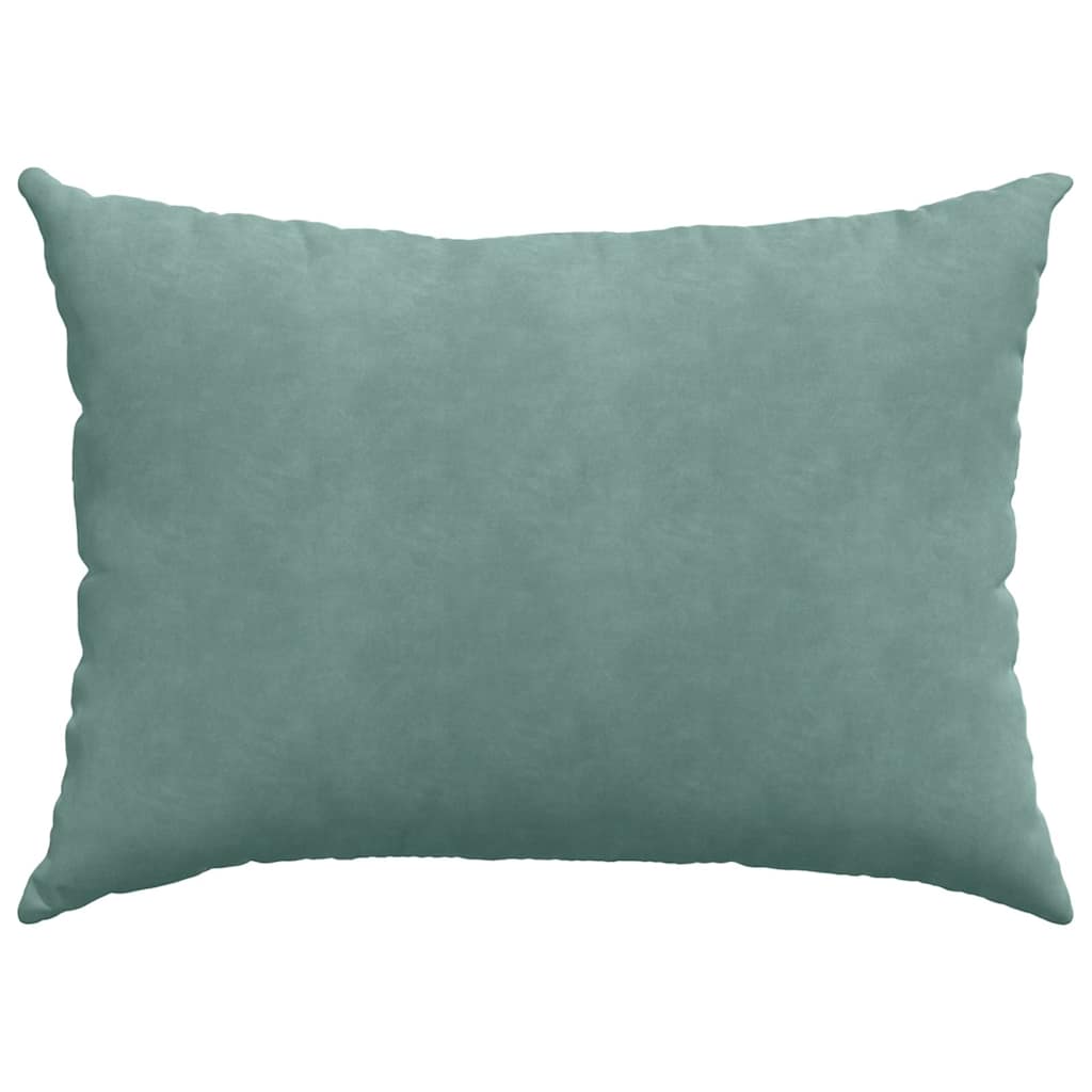 Kanapé párnák 2 pcs Tengeri Zöld 70 x 50 cm Bársonyos szövet