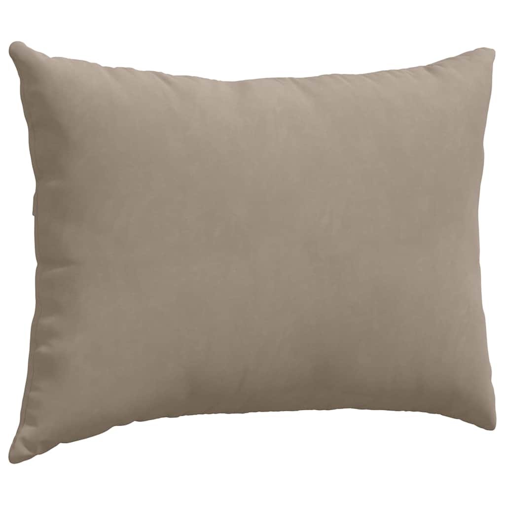 Kanapé párnák 2 pcs Tópszínű 70 x 50 cm szövet