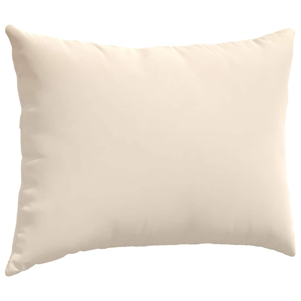 Kanapé párnák 2 pcs Bézs 70 x 50 cm szövet