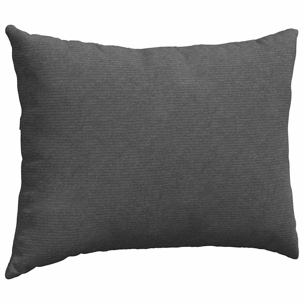 Kanapé párnák 2 pcs Sötétszürke 70 x 50 cm Bársonyos szövet
