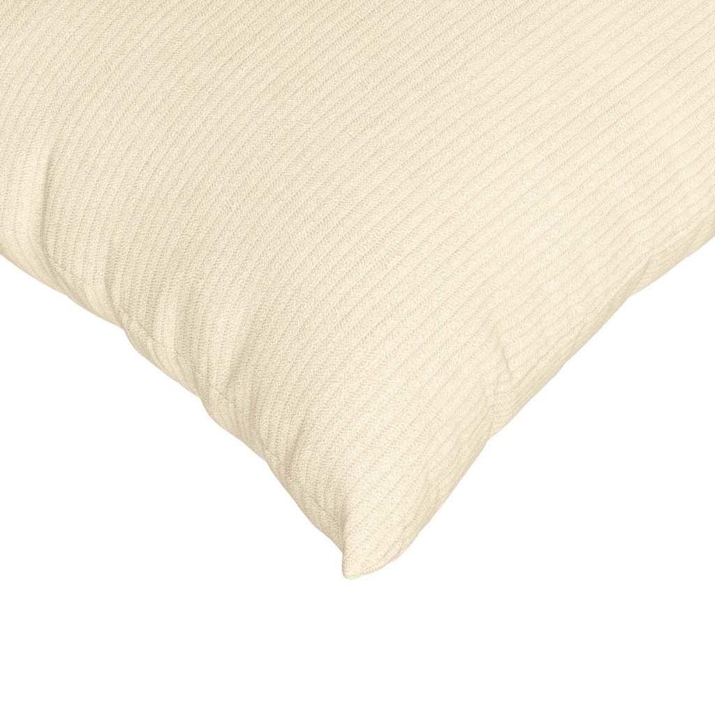 Kanapé párnák 2 pcs Krém 70 x 50 cm Bársonyos szövet