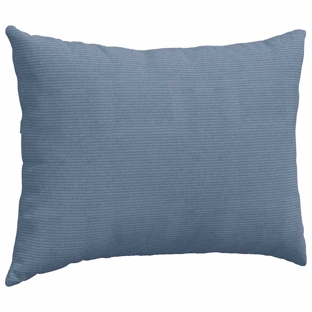Kanapé párnák 2 pcs Kék 70 x 50 cm Bársonyos szövet